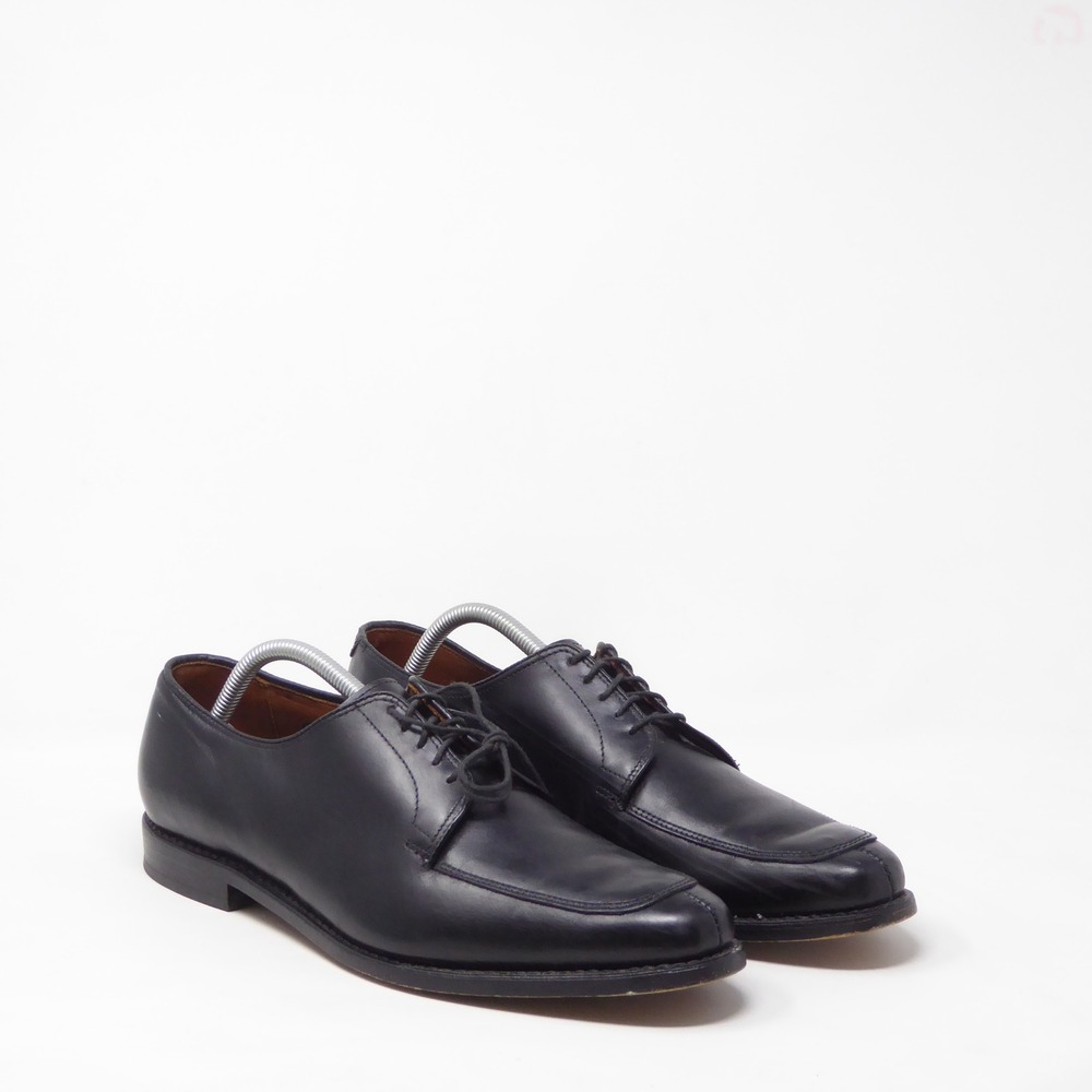Allen Edmonds Mens Delray Derby Shoes Black Leather Split Toe Oxford 11 A